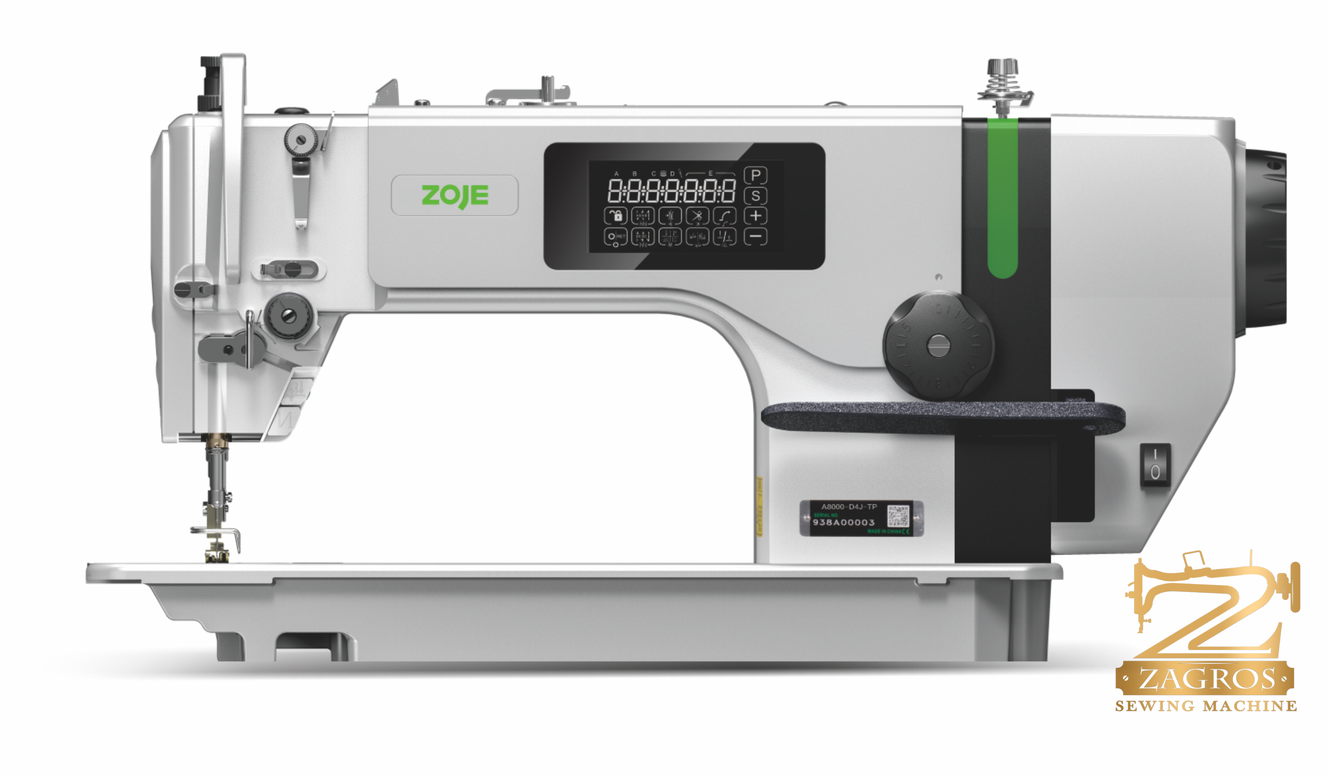 چرخ خیاطی زوجی zoje-a8000d4tp